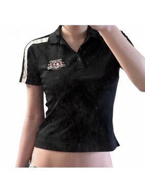 Nike golf black polo shirt